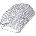 mini cuscino da allattamento per allattamento a rullo öko-tex standard 100 grigio classico