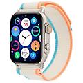smartwatch t-fit 430 a amoled touchscreen 4 95 cm blu arancione bianco