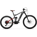 bici e-bike le 27/29 sempione pro titanio bianco rosso matt 40''