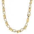 collana uomo oro giallo bianco gl100129