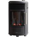 stufa gas gpl gh8034 3 4 kw nera con termostato regolabile