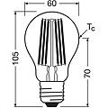 lampadina led a incandescenza e27 7 2w 4. 000k 1521lm confezione da 2