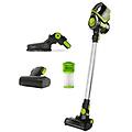 slim sr110 forzaspira scopa elettica ricaricabile 2 in 1 senza sacco filtro hepa con accessori