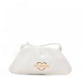 borsa modello clutch bianco