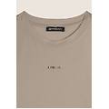 t-shirt corta in jersey con maniche effetto seta irish cream donna large