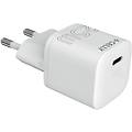 caricabatterie 25w usb-c da muro bianco