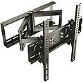 supporto tv parete r08 girevole inclinabile televisore 30-65 (76-165 cm) staffa universale