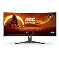 g2 cu34g2xe/bk led display 86 4 cm (34) 3440 x 1440 pixel wide quad hd lcd nero rosso