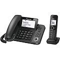 Panasonic Cordless Duo 2in1 Black Kx Tgf310exm