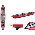 canoa gonfiabile solar rossa con pinna 045383-r (5c/11c)