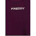 t-shirt tecnica con spacchi laterali e fit regolare potent purple donna medium