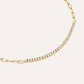 bracciale catena diamade glam oro giallo diamante lab-grown collezione diamade glam oro giallo