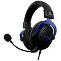 auricolari hp cloud con cavo jack 3 5 mm cancelazione rumore microfono rimovibile gaming nero/blu
