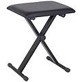 - sgabello imbottito per pianoforte pieghevole con altezza regolabile nero 39x29x51cm
