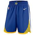 pantaloncini basket nba warriors icon blu giallo uomo l