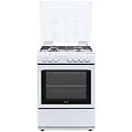 dl664ew cucina elettrico gas bianco