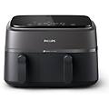 dual basket air fryer cottura sana veloce e versatile friggitrice ad aria da 9l touchscreen design a
