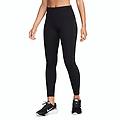 leggings running fast 7 8 nero reflective argento donna l