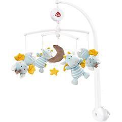 fehn music mobile little castle giocattolo musicale di aiuto al sonno con simpatici animali carillon