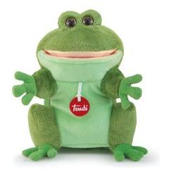Trudi Peluche Marionetta Rana (19x15x23cm) Puppets Verde