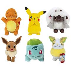 Rei Toys S. R. L. Pokemon Peluche 20 Cm Assortiti