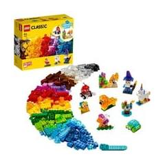 Classic Lego Mattoncini Trasparenti Creativi