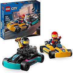 Lego City 60400 Go-kart E Piloti Modellini Da Costruire