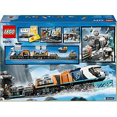 Lego Treno Espresso Artico Esploratori 60470 Set Costruzioni