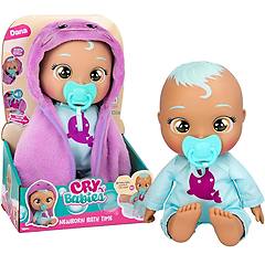 Imc Bambola Cry Babies Dana Newborn Bath
