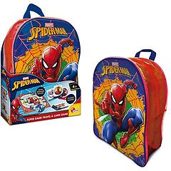 lisciani lindt liscianigiochi spiderman zainetto super game travel e card