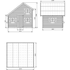 Milani Home - Seba Casetta In Legno Per Bambini