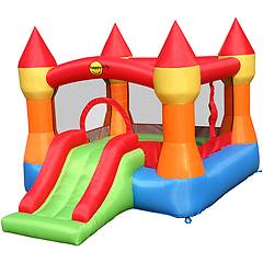 Happyhop Castello Gonfiabile Con Scivolo (9017n-happyair)
