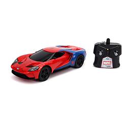 Jada Toys Jada Rc Marvel Spider-man 2017 Ford Gt 2. 4 Ghz 1 16