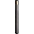 lampione facado ii altezza 100 cm grigio/fumé ø 11 cm ip65