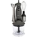 sms 3777 frullatore elettrico a immersione set 3 in 1 per frullare sminuzzare colpire verdure panna