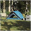 - tenda da campeggio per 1 persona blu impermeabile