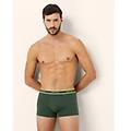 boxer in cotone elasticizzato new fashion color / verde militare / 3 verde militare