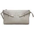 borsa piccola quira-grain argento