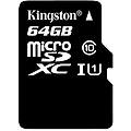 sdc10g2/64gb microsdxc class 10 uhs-i card capacità fino a 64 gb 45 mb/s read and 10 mb/s