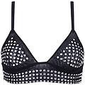 bluebella bb x ashish bralette con gemme in raso e mesh
