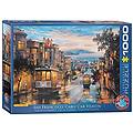 - san francisco cable car heaven di eugene lushpin puzzle da 1000 pezzi