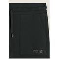pantaloni con fondo elasticizzato e tasche applicate deep forest donna extra small