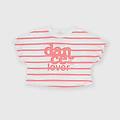 t-shirt in jersey da bambina rosa taglia 12m
