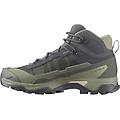 x ultra 5 mid gtx w scarpe trekking donna green/grey 8 5 uk