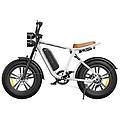 m20 bicicletta elettrica 20*4. 0'' pneumatici grassi bianco
