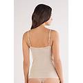 top 100% lana merino donna beige taglia l