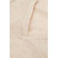 maglia scollo a v in modal ultralight con cashmere donna beige taglia s