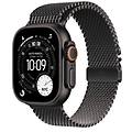 watch ultra 3 gps + cellular 49mm black titanium case with black titanium milanese loop medium