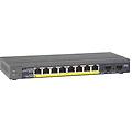 - switch prosafe gs110tp-200eus gestito 8 porte gigabit ethernet poe 10/100/1000 mbps +2 gigabit