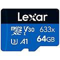 - microsdxc 633x 64gb no adat-black/blue